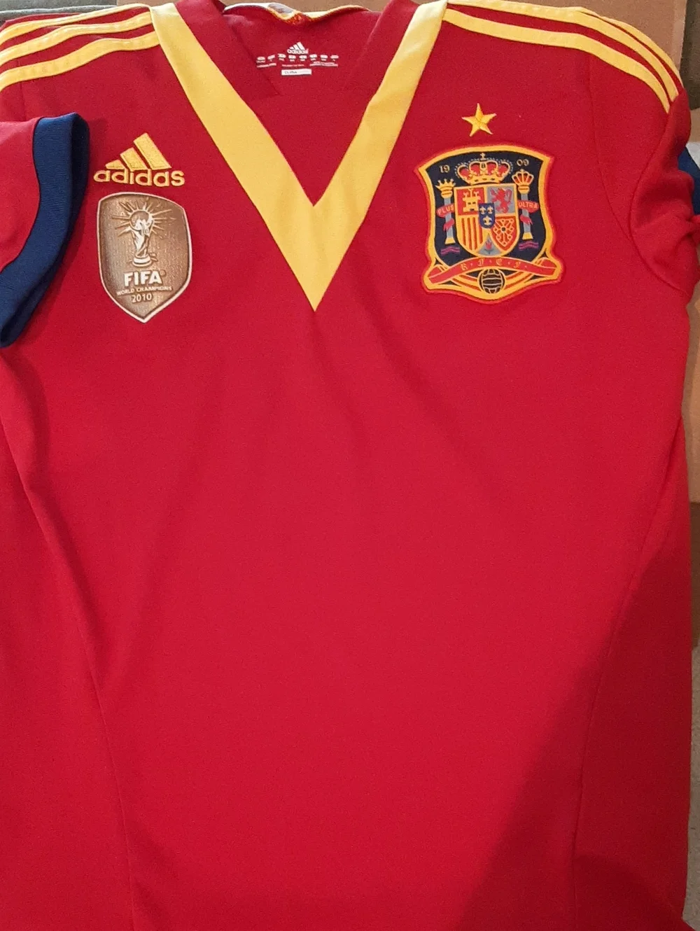 Vintage Spain Soccer Jersey.Youth L